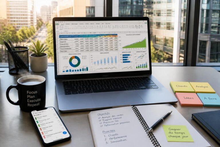 découvrez les 7 usages professionnels d'excel qui optimisent votre productivité et vous font gagner du temps dès la première semaine d'utilisation.