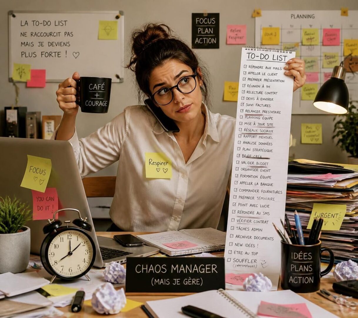 Organisation: la méthode pour gérer ton temps quand tu es débordé (sans to-do infinie) 1 découvre une méthode efficace pour gérer ton temps quand tu es débordé, sans te noyer dans une to-do list infinie. apprends à organiser tes tâches simplement et gagner en productivité.