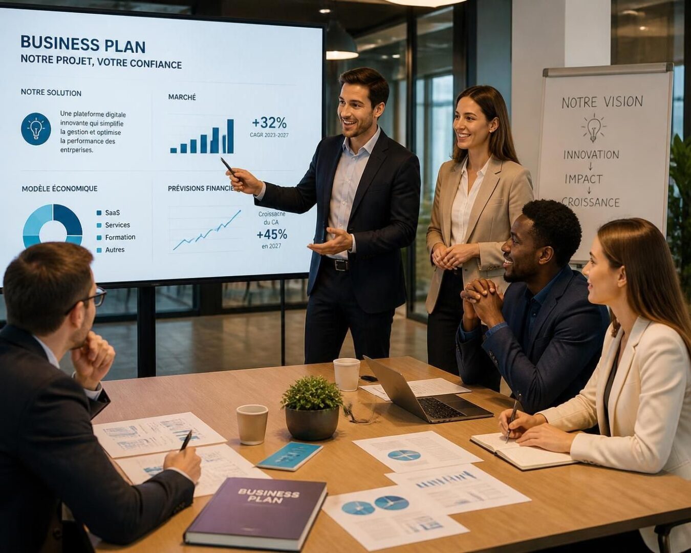 Business plan: les 12 lignes qui convainquent un financeur (sans roman) 1 découvrez les 12 lignes essentielles pour rédiger un business plan efficace qui convainc rapidement les financeurs, sans fioritures ni longueurs inutiles.